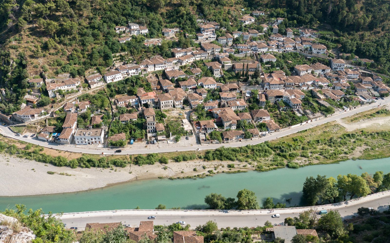 The Ottoman hillside houses of Berat
