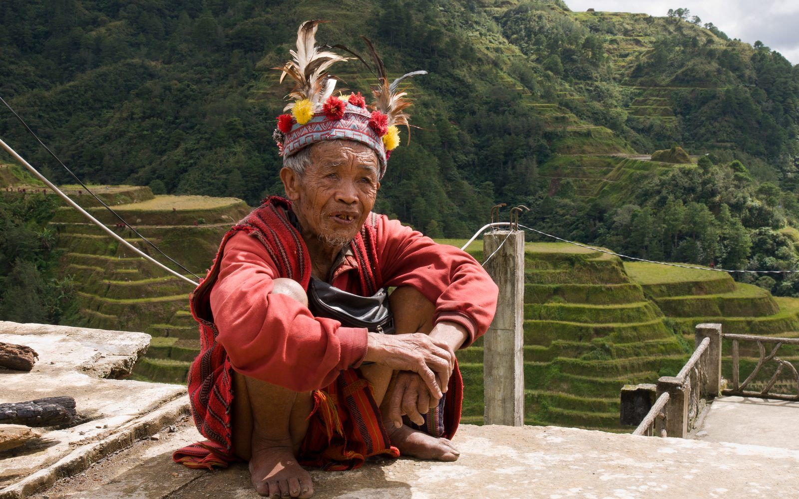 The carved rice terraces of Banaue